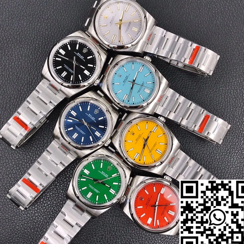 M124300-0002 Oyster EW 41MM Perpetual Factory Rolex Dial Black 0223